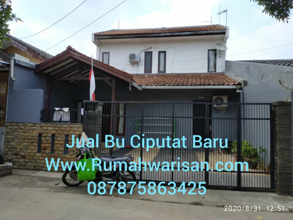 Jual Bu Ciputat Baru Di Jakarta Rumahwarisan 087875863425
