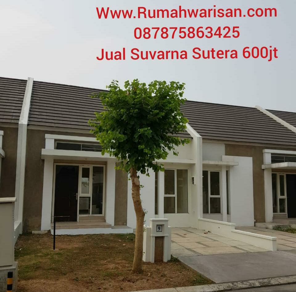 Rumah Suvarna Sutera 600jt dijual di Balaraja 087875863425